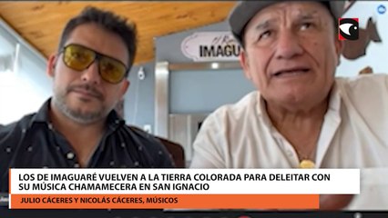 Los de Imaguaré dieron el presente para la Misa de las Misiones en San Ignacio