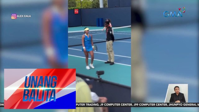 Pinay tennis player Alex Eala, umakyat sa ika-171 sa rankings ng Women's Tennis Association | UB