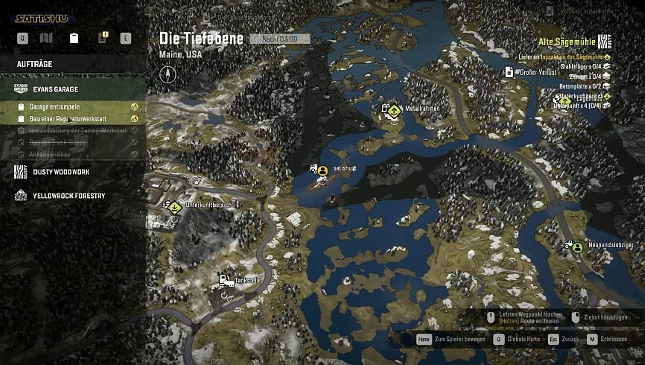 Gemeinsame Sache bei der Flußüberquerung. SnowRunner #427