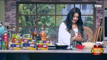 طريقة عمل  كنافة بالكريمة مع الشيف فيفيان