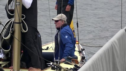 El Rey Juan Carlos I: la cara de felicidad al salir a navegar a bordo del 'Bribón'