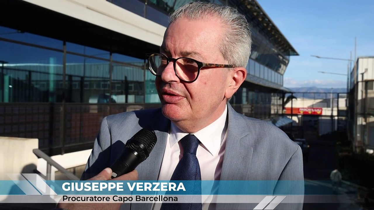 Il Procuratore Giuseppe Verzera in visita alla Gazzetta del Sud