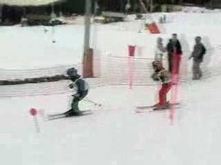 Slalom-kid à Aussois