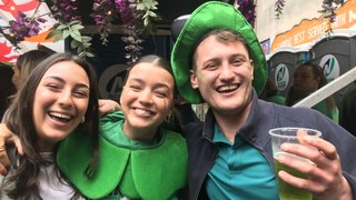 St Patrick's Day celebrations in Edinburgh