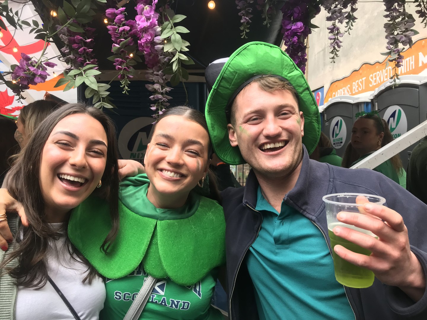 St Patrick's Day celebrations in Edinburgh