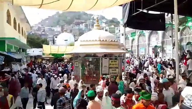Ajmer Dargah: महाना छठी पर दरगाह में उमड़ी अकीदतमंद की भीड़