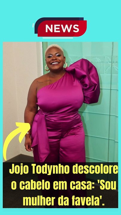 Jojo Todynho descolore o cabelo em casa 'Sou mulher da favela'.