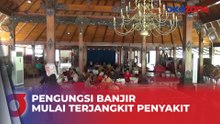 Pengungsi Banjir di Kantor Bupati Grobogan Mulai Terjangkit Penyakit