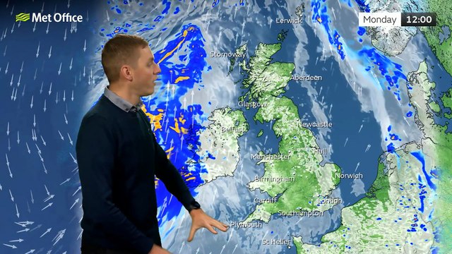 Met Office Evening Weather Forecast 17/03/24 -Clear spells for most