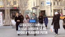 Gerações e famílias russas dividem-se no apoio a Vladimir Putin