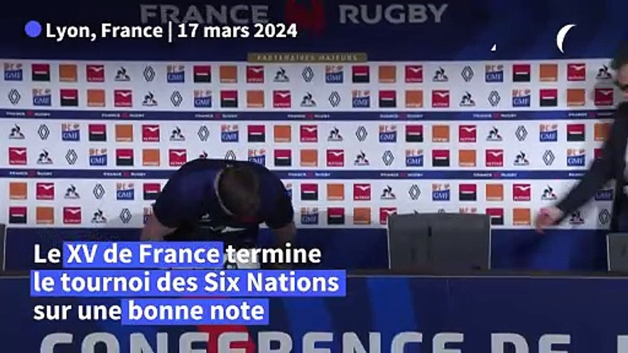 Six nations : "XV de France: "On est passés par tous les états d'âmes" (Galthié)