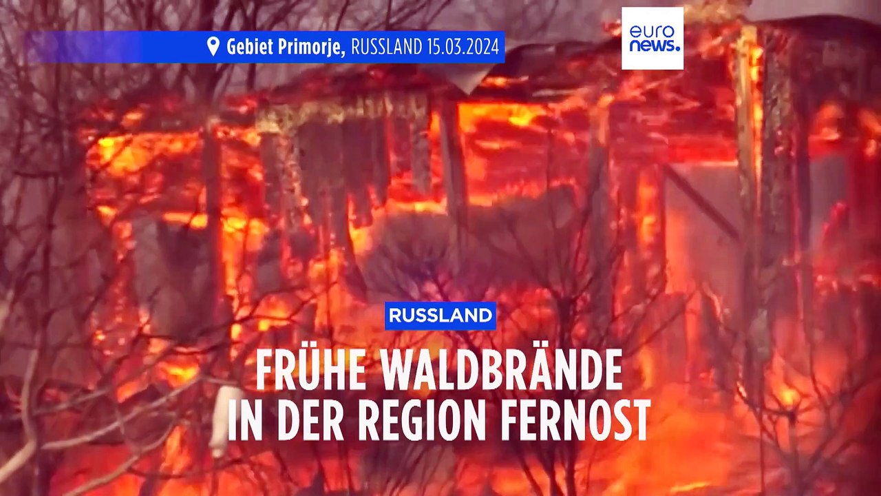 Sibirien: Waldbrandsaison startet früh