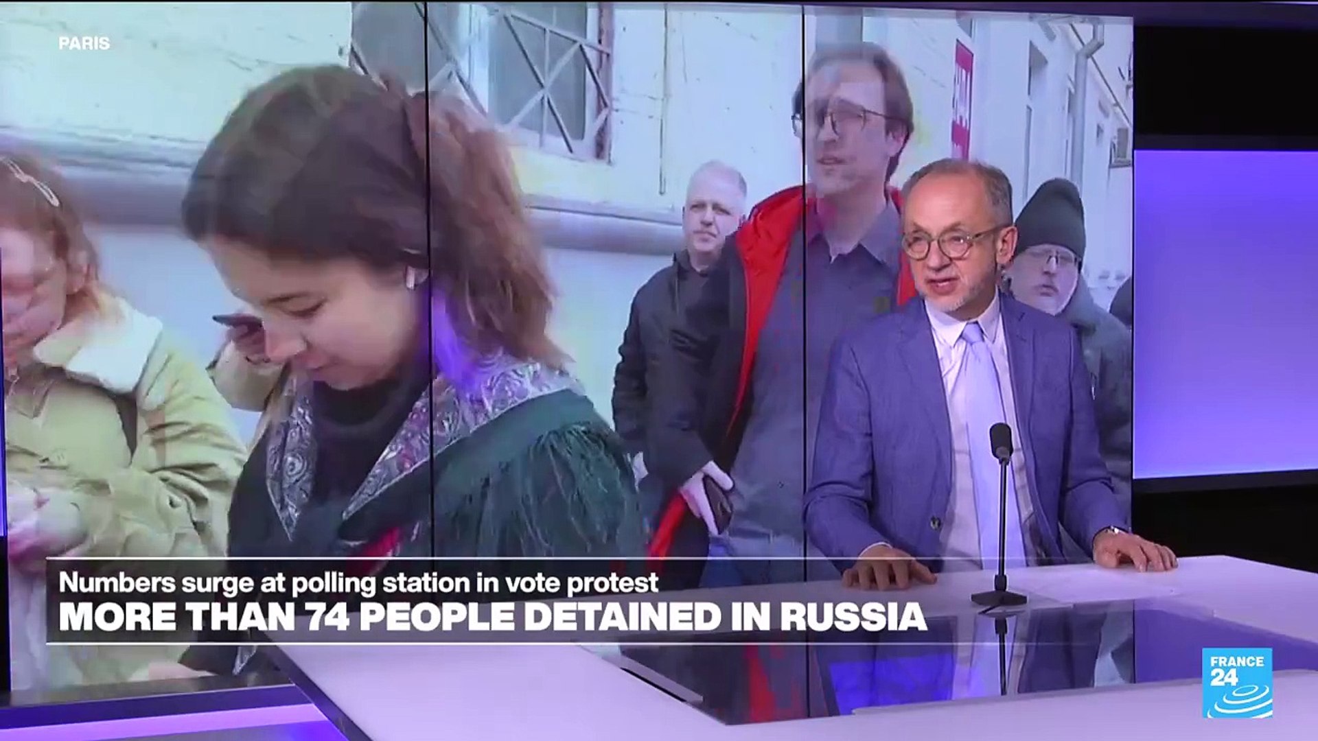 'Midday Against Putin' protests 'a fly in the ointment' for Putin