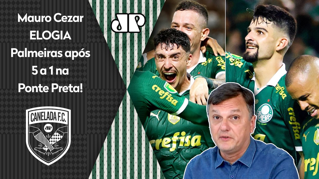 "HÁ MANEIRAS e MANEIRAS de se VENCER TIMES FRACOS! O Palmeiras PROVOU que..." Mauro Cezar ELOGIA 5x1
