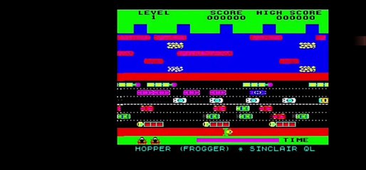Hopper (Frogger) - Sinclair QR