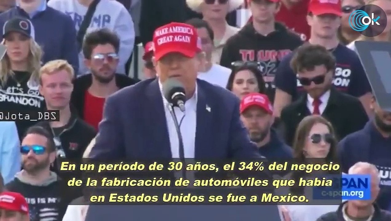 Trump advierte de un "baño de sangre" para la industria del motor y el país si pierde las elecciones