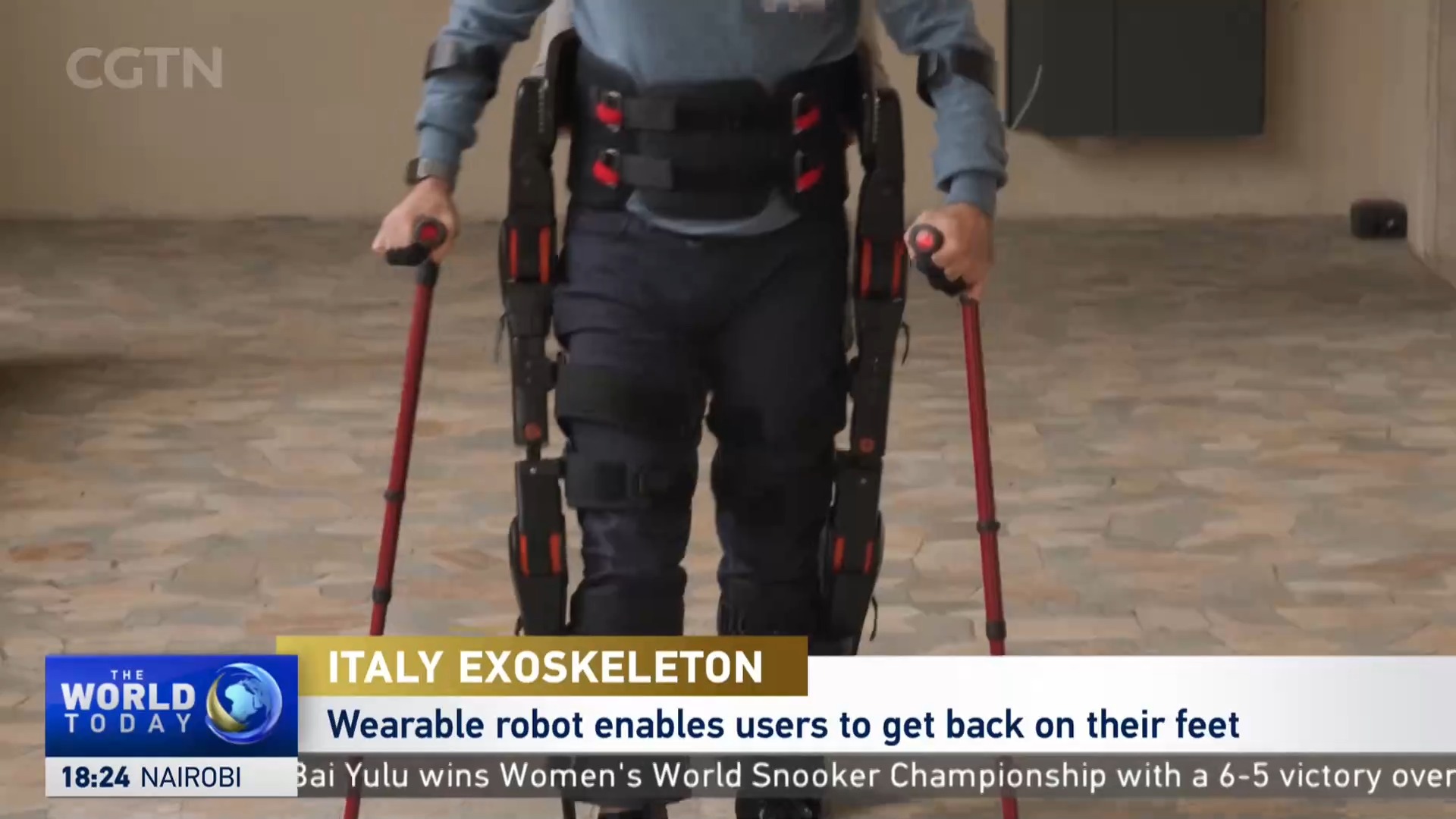 Robotic Exoskeleton helping the Injured back to their Feet