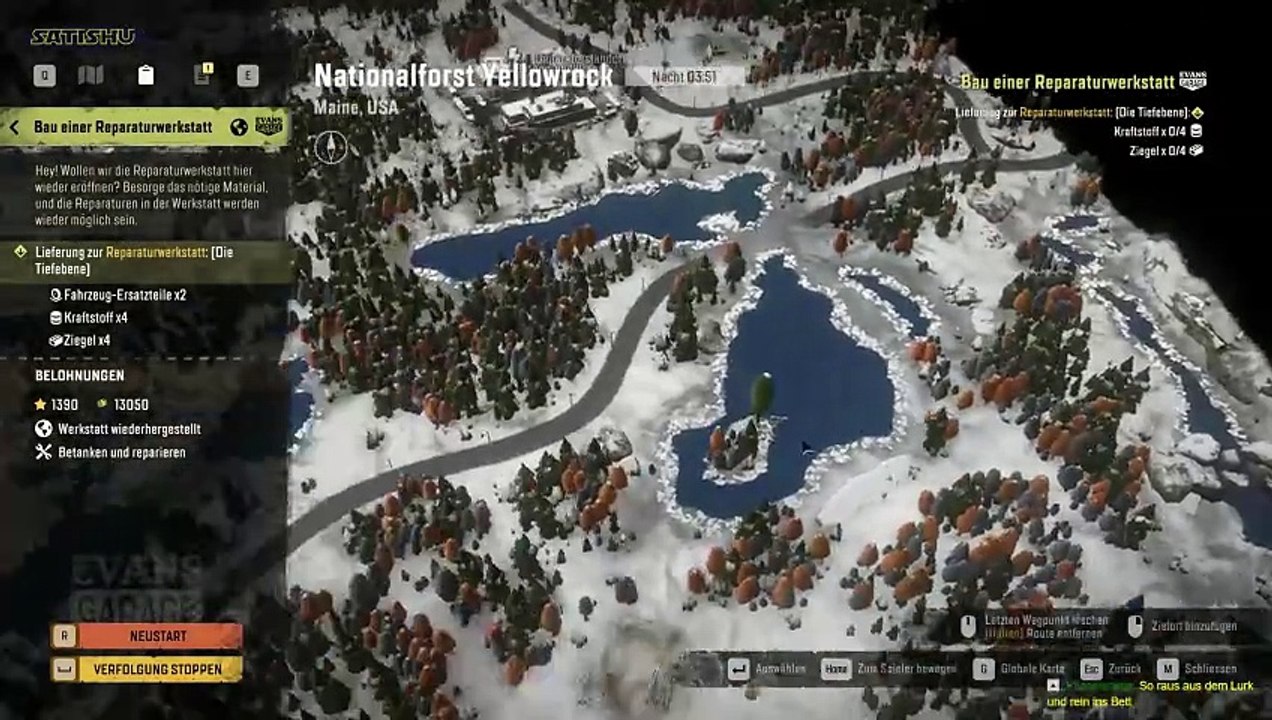 Erkundung auf vereisten Pfaden. SnowRunner #430