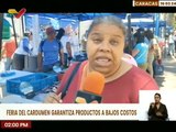Feria del Cardumen favorece con rubros a precios solidarios a los habitantes de Caracas