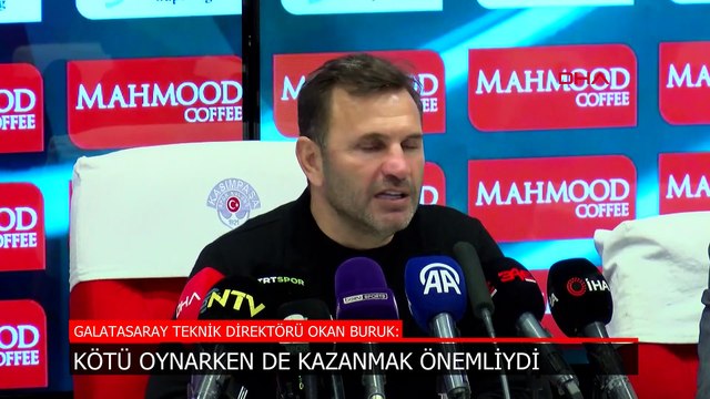 Okan Buruk: Kötü oynarken de kazanmak önemli