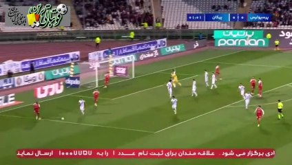 خلاصه بازی پرسپولیس و پیکان