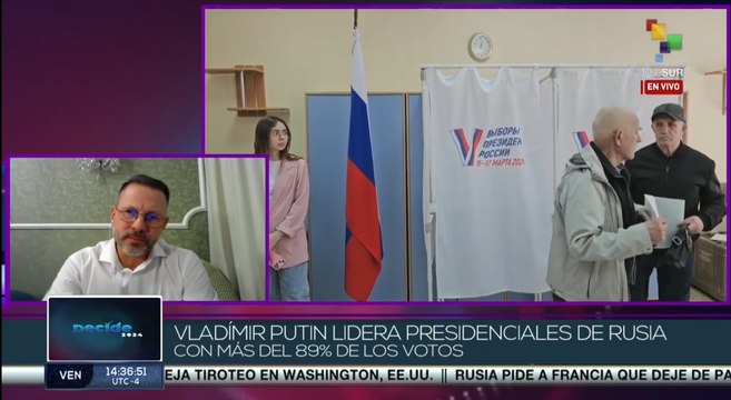 En Rusia, culminan los comicios satisfactoriamente, pese al sabotaje de parte del régimen ucraniano