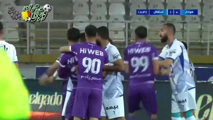 خلاصه بازی هوادار و استقلال