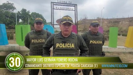 Capturado en Flagrancia hombre de 36 años por tentativa de homicidio en Caucasia.