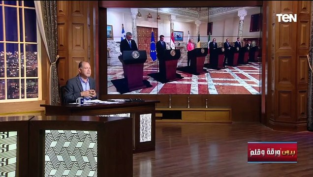 توقيع وثيقة الإعلان السياسي المشترك بين مصر والاتحاد الأوروبي.. الديهي: تتويج لدور مصر بالمنطقة