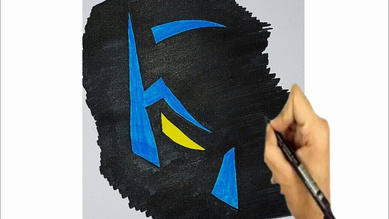 Comment dessiner Batman || Enseignement du dessin || Dessin facile || Comment dessiner Batman