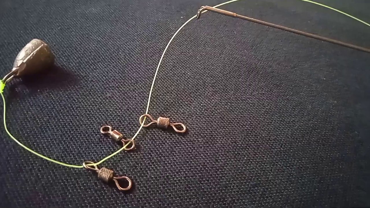 how to tie 3 hook on fishing line ‼️bottom fishing rigs