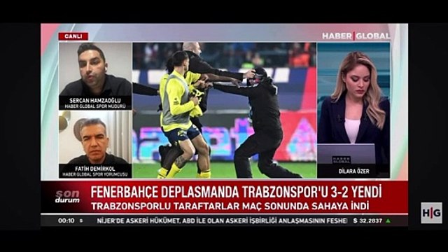 Sercan Hamzaoğlu ve Fatih Demirkol, Trabzonspor - Fenerbahçe maçında yaşananları değerlendirdi