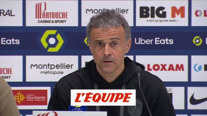 Luis Enrique : « On a fait un match très complet » - Foot - L1 - PSG