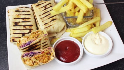 Tandoori Chicken Wrap By Cook With Faiza
