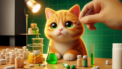 Cute Cat Becomes A Giant