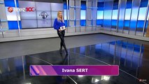 Ivana Sert Serbian-Turkish TV Presenter Sexy Latex Pants And Boots