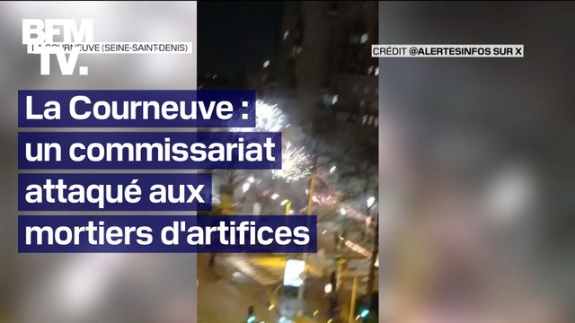 Seine-Saint-Denis: le commissariat de La Courneuve visé par des tirs de mortiers d'artifice