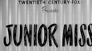 Junior Miss (1945) Full Movie | Peggy Ann Garner, Stephen Dunne, Allyn Josly