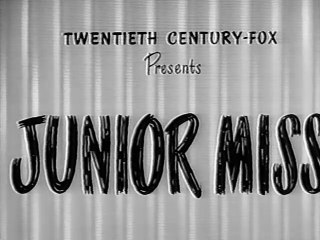 Junior Miss (1945) Full Movie | Peggy Ann Garner, Stephen Dunne, Allyn Josly