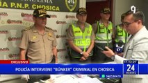 PNP interviene “Búnker” de criminales extranjeros en Chosica