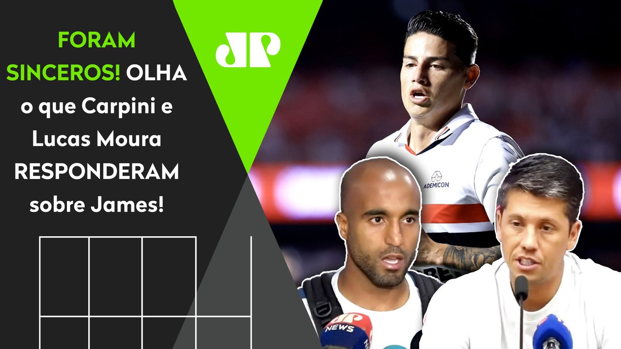 POR QUE James Rodríguez NÃO BATEU um dos PÊNALTIS? OLHA o que Carpini e Lucas FALARAM no São Paulo!