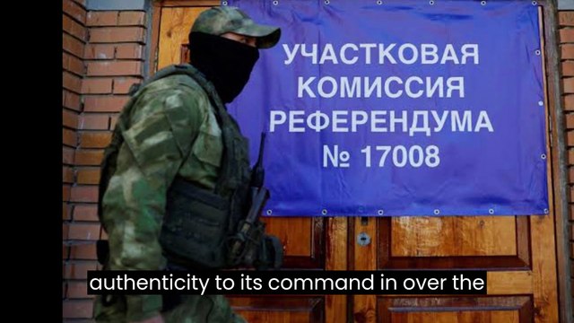 News Ukraine appeals to citizens under Russian occupation to ignore Putin’s ‘pseudo elections