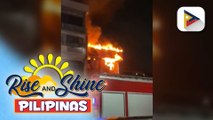 1 sugatan sa sunog na sumiklab sa isang bahay sa Santa Cruz, Maynila