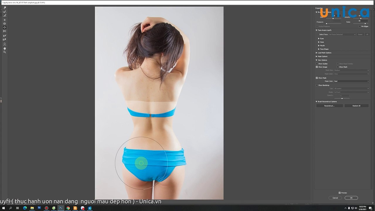 12.Tìm hiểu công cụ Liquyfi ( thực hành uốn nắn dáng người mẫu