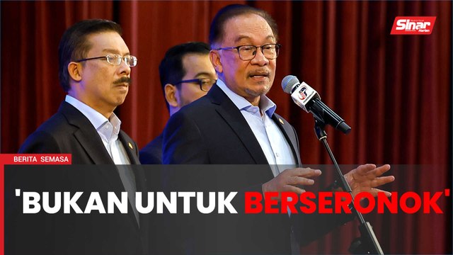 Saya ke luar negara bukan untuk berseronok - Anwar
