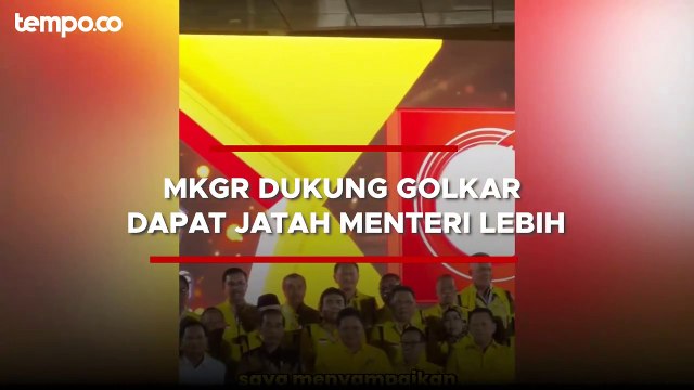 Mengaku Telah Kerja Keras, Golkar Minta Jatah 5 Menteri di Kabinet Prabowo