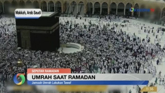 Begini Suasana Ibadah Umrah di Bulan Suci Ramadhan