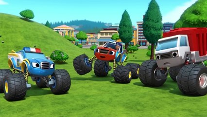 Blaze Knight Monster Machine w AJ  Science Games for Kids  Blaze and _y_null