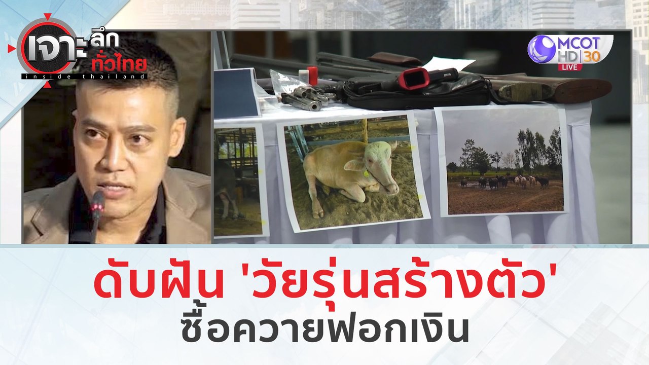 ดับฝัน 'วัยรุ่นสร้างตัว'   ซื้อควายฟอกเงิน ! (1...
