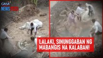 Lalaki, sinunggaban ng mabangis na kalaban! | GMA Integrated Newsfeed